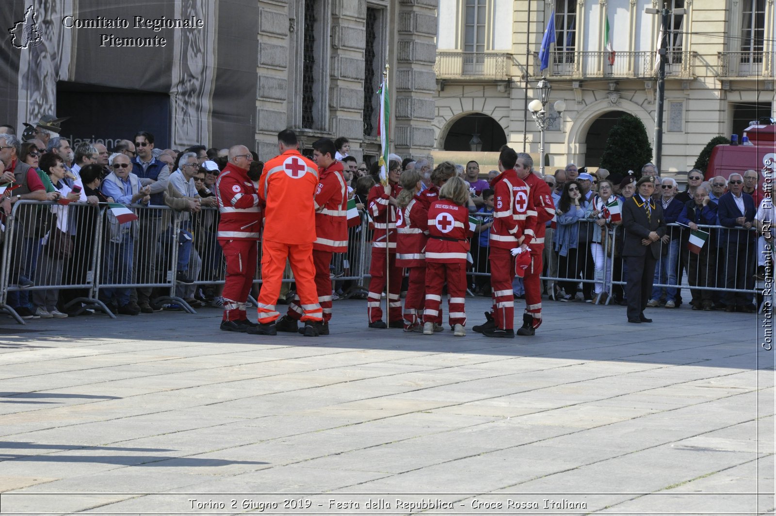 Torino 2 Giugno 2019 - Festa della Repubblica - Croce Rossa Italiana - Comitato Regionale del Piemonte