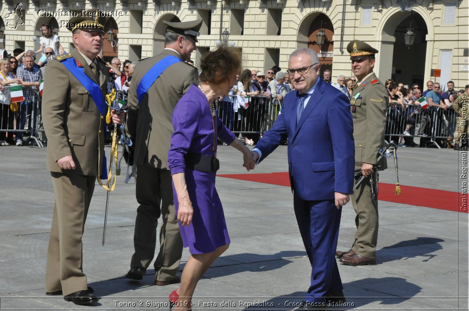 Torino 2 Giugno 2019 - Festa della Repubblica - Croce Rossa Italiana - Comitato Regionale del Piemonte