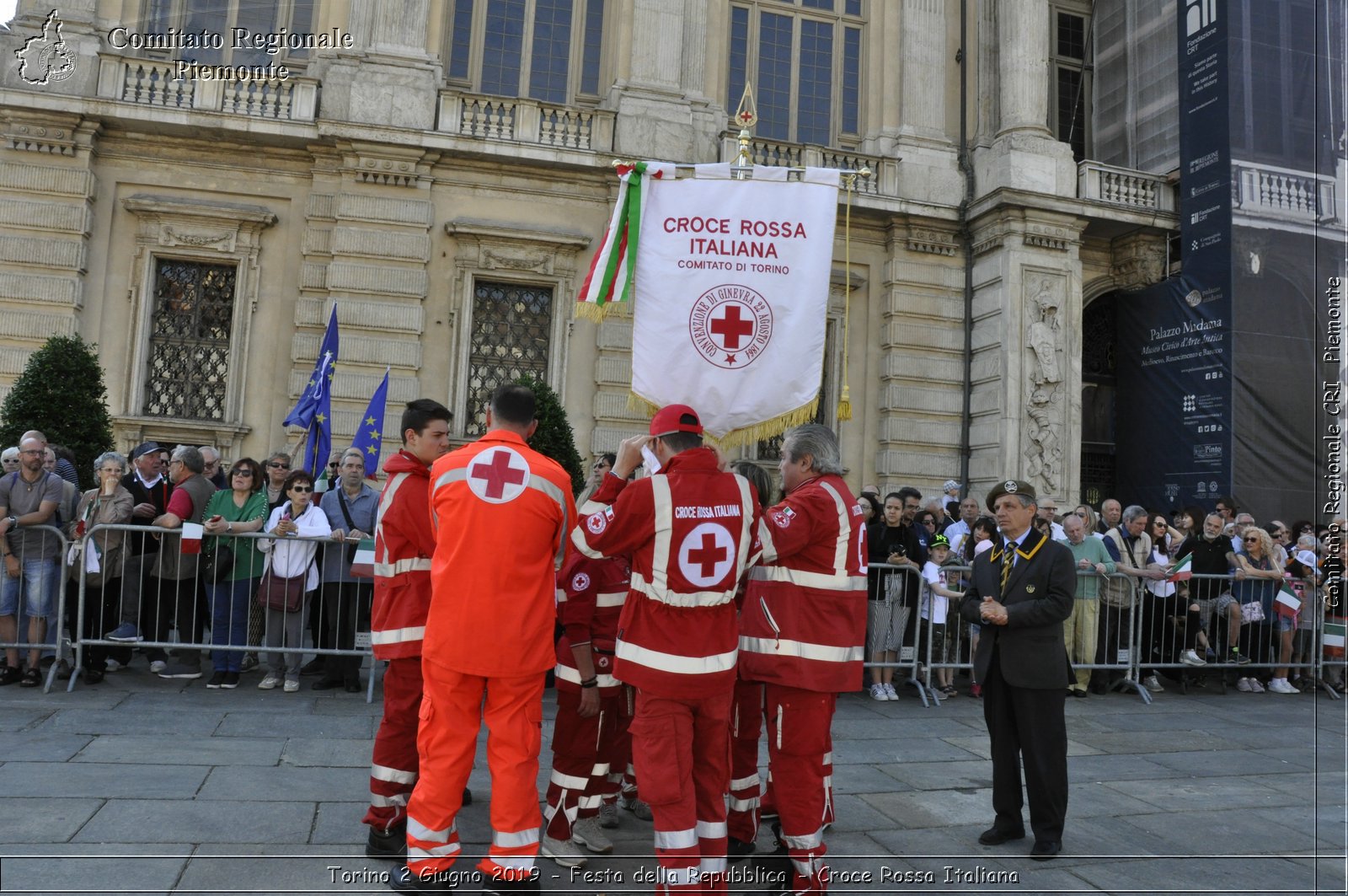 Torino 2 Giugno 2019 - Festa della Repubblica - Croce Rossa Italiana - Comitato Regionale del Piemonte