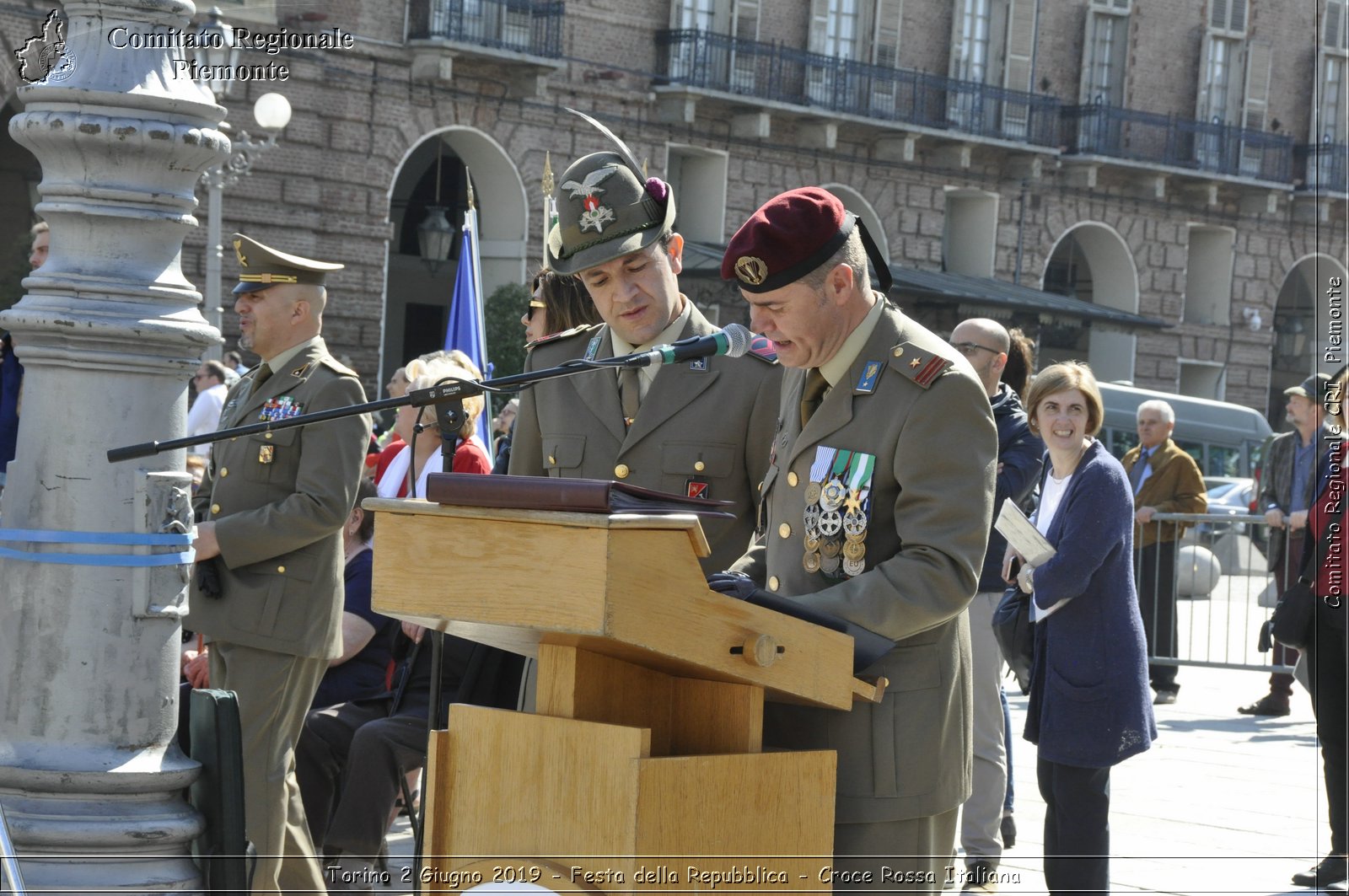 Torino 2 Giugno 2019 - Festa della Repubblica - Croce Rossa Italiana - Comitato Regionale del Piemonte