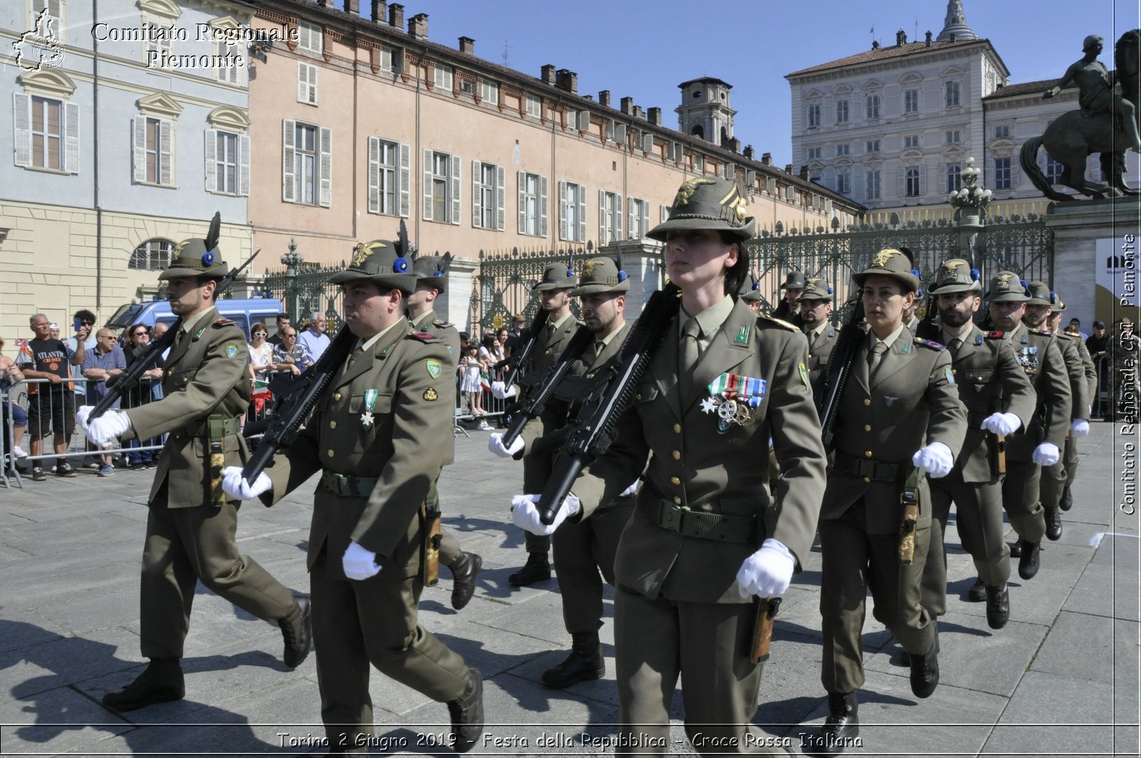 Torino 2 Giugno 2019 - Festa della Repubblica - Croce Rossa Italiana - Comitato Regionale del Piemonte