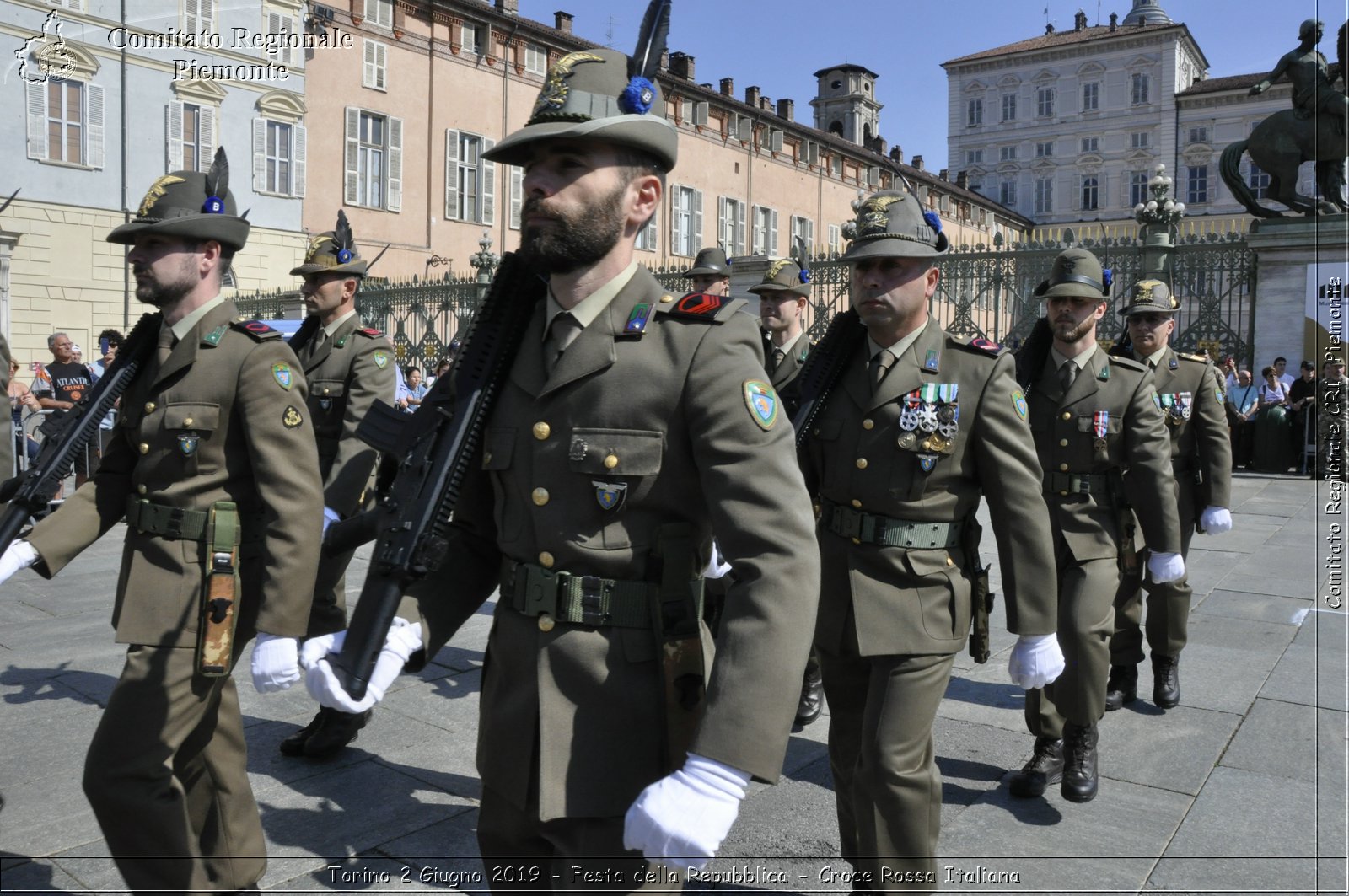 Torino 2 Giugno 2019 - Festa della Repubblica - Croce Rossa Italiana - Comitato Regionale del Piemonte