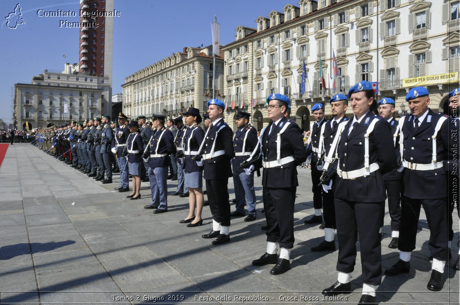 Torino 2 Giugno 2019 - Festa della Repubblica - Croce Rossa Italiana - Comitato Regionale del Piemonte