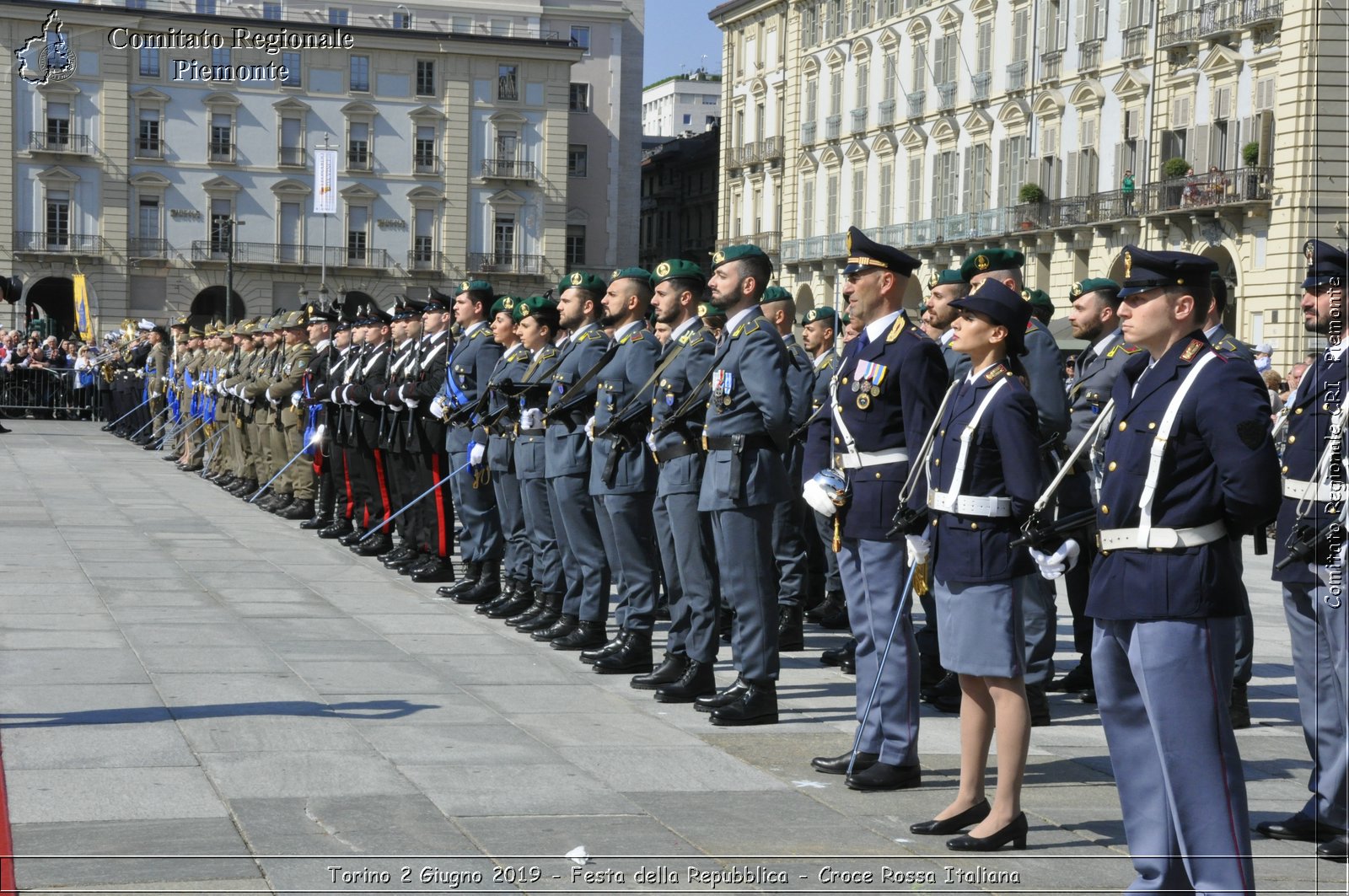 Torino 2 Giugno 2019 - Festa della Repubblica - Croce Rossa Italiana - Comitato Regionale del Piemonte