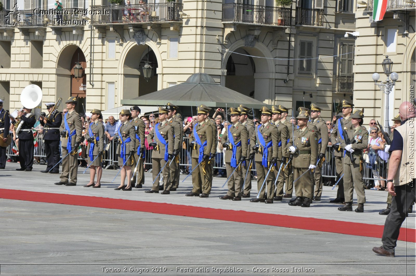 Torino 2 Giugno 2019 - Festa della Repubblica - Croce Rossa Italiana - Comitato Regionale del Piemonte