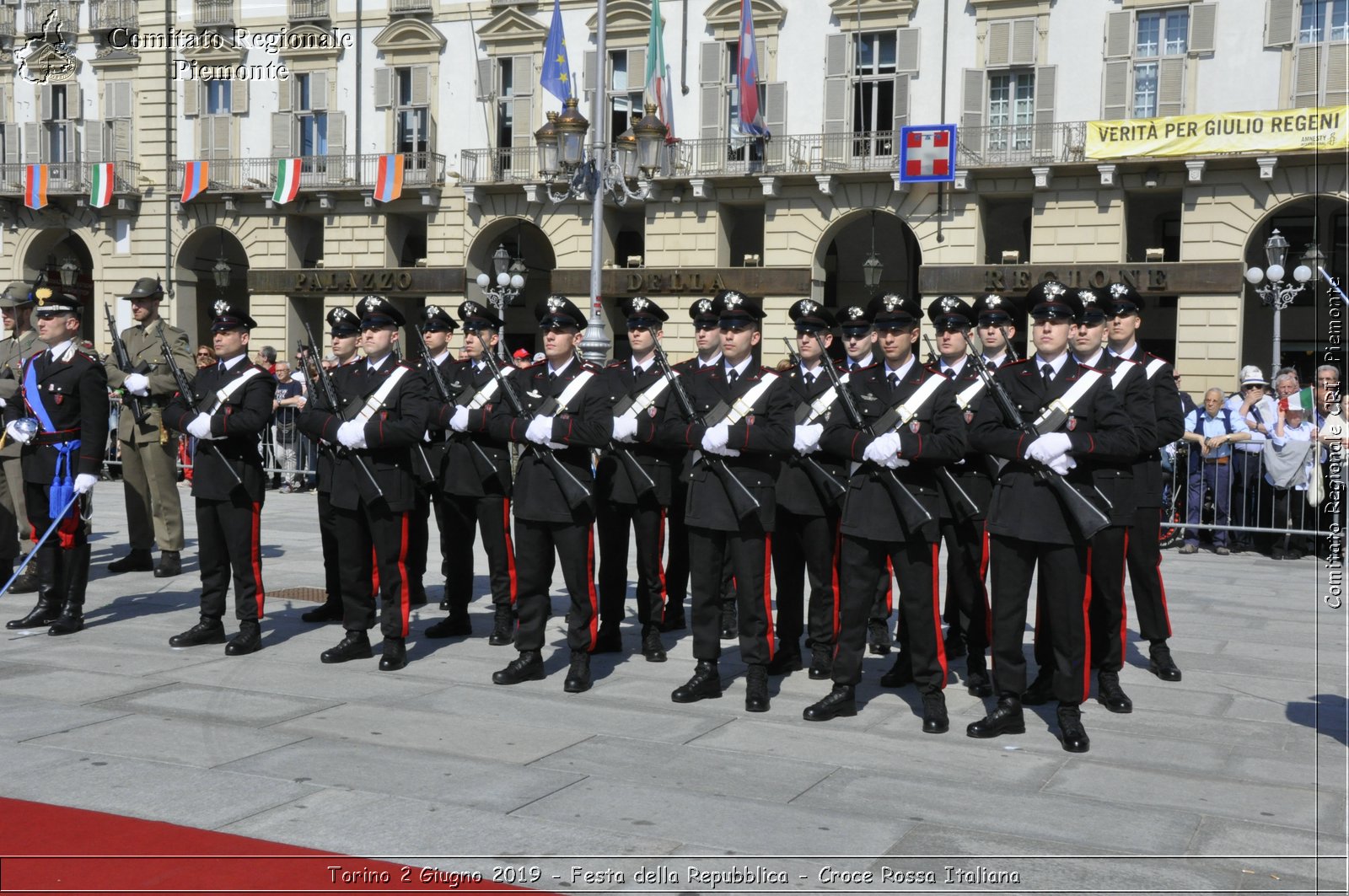 Torino 2 Giugno 2019 - Festa della Repubblica - Croce Rossa Italiana - Comitato Regionale del Piemonte