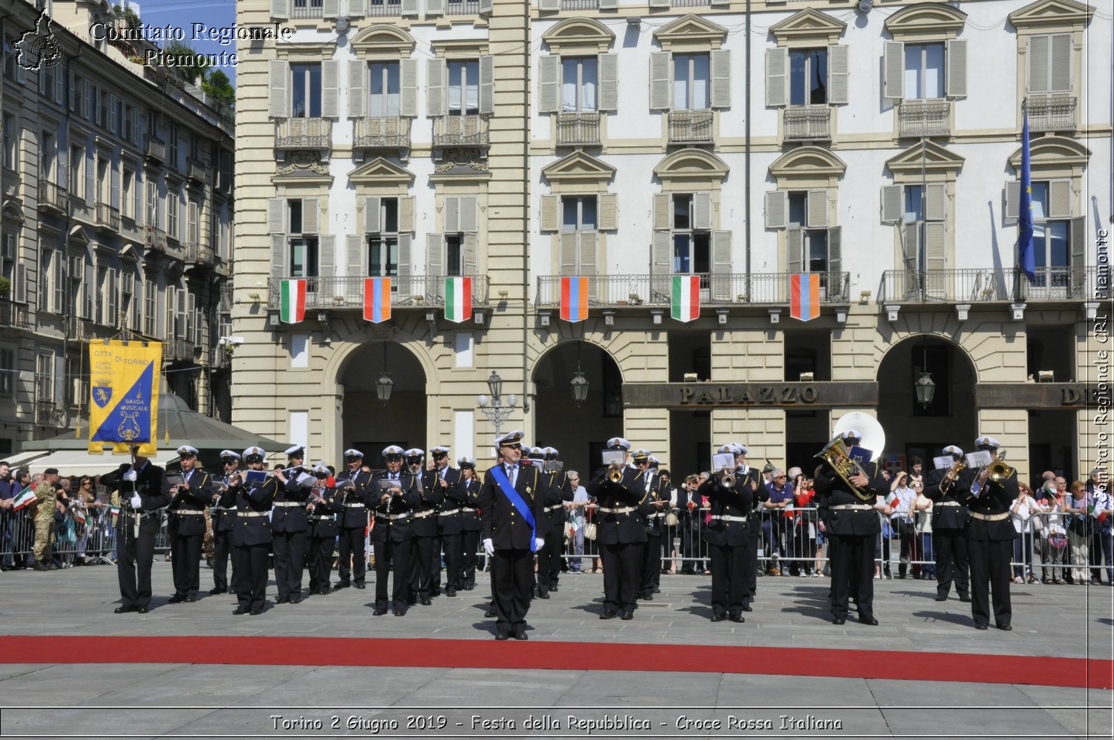 Torino 2 Giugno 2019 - Festa della Repubblica - Croce Rossa Italiana - Comitato Regionale del Piemonte