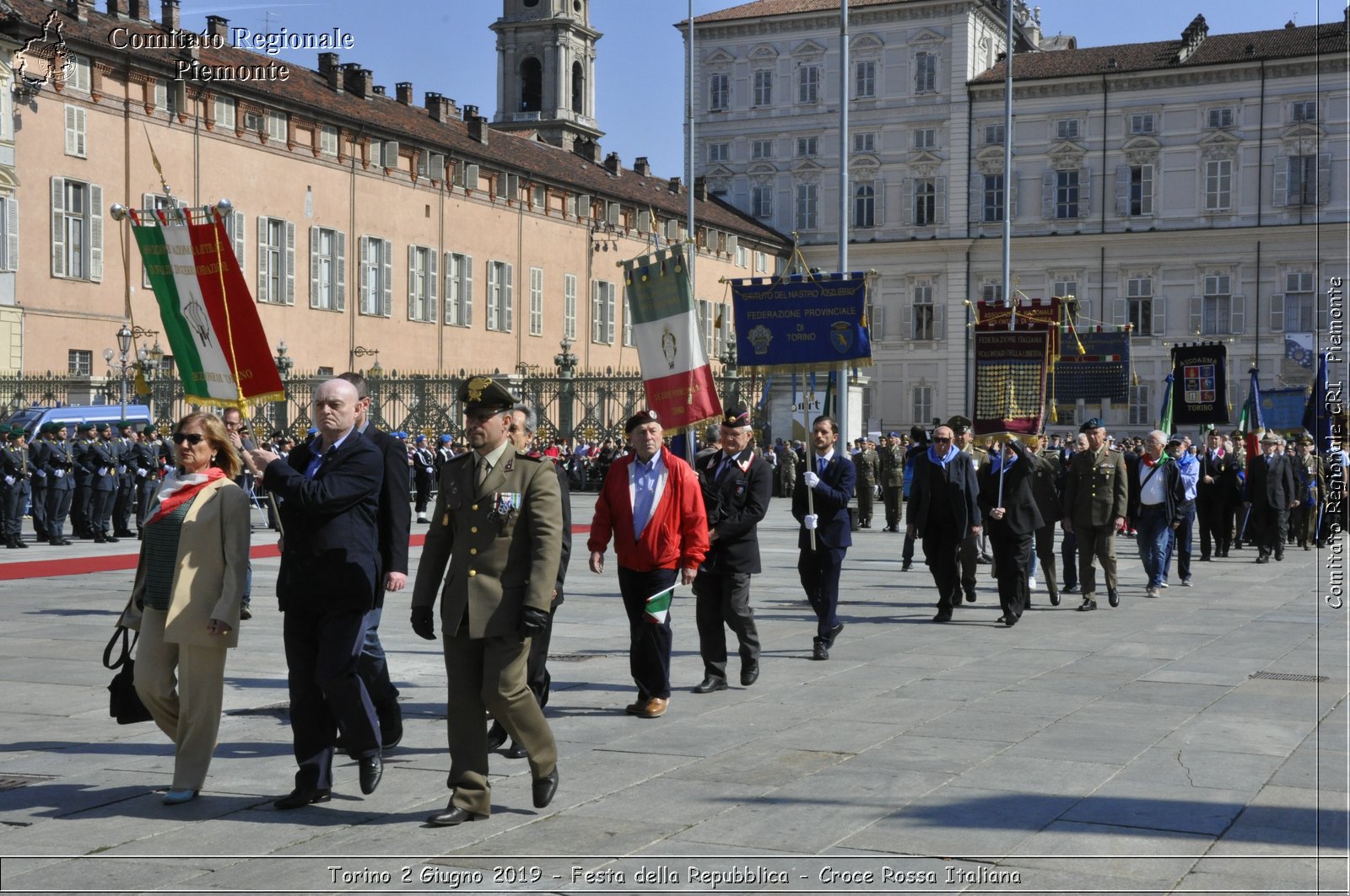 Torino 2 Giugno 2019 - Festa della Repubblica - Croce Rossa Italiana - Comitato Regionale del Piemonte