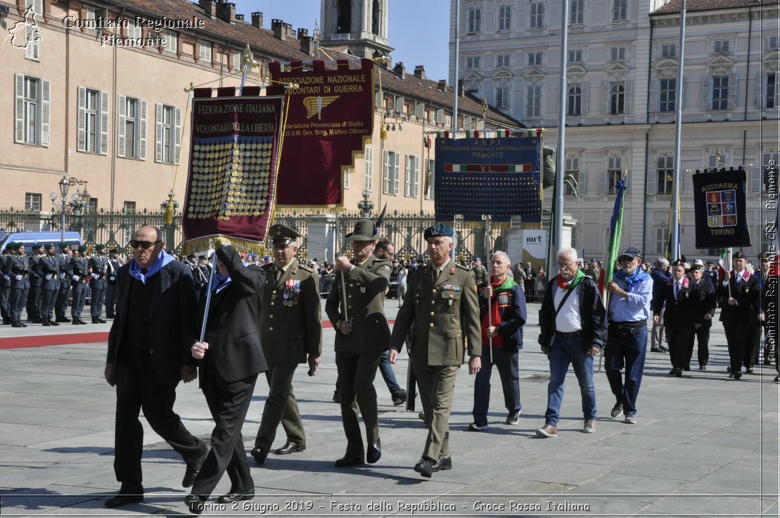 Torino 2 Giugno 2019 - Festa della Repubblica - Croce Rossa Italiana - Comitato Regionale del Piemonte