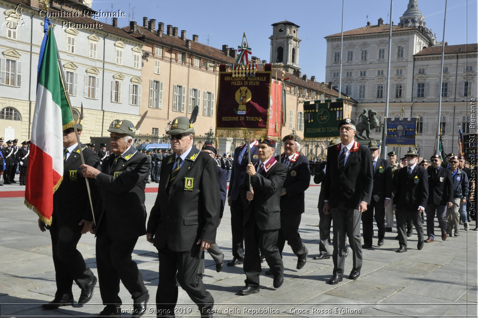 Torino 2 Giugno 2019 - Festa della Repubblica - Croce Rossa Italiana - Comitato Regionale del Piemonte