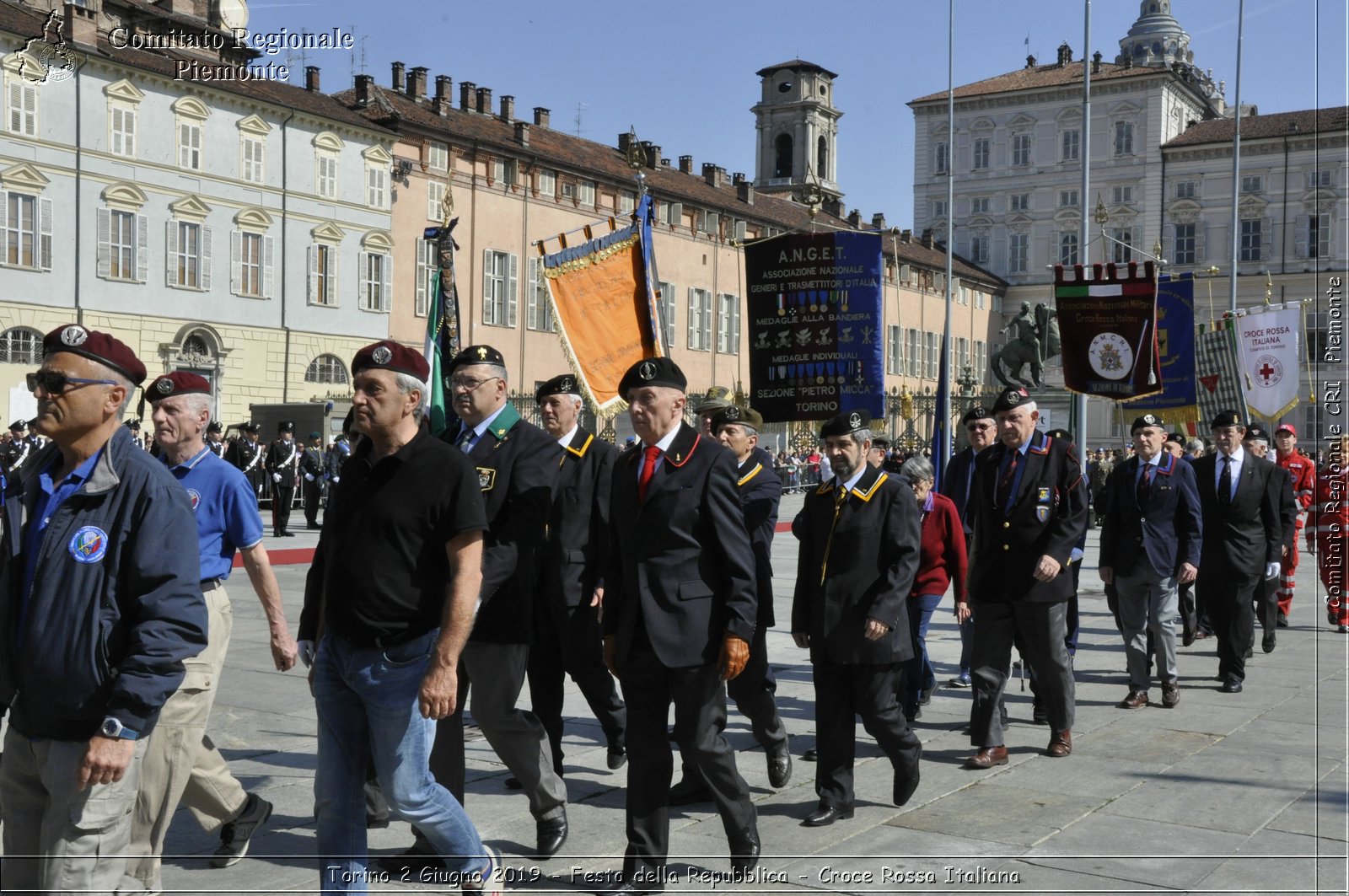 Torino 2 Giugno 2019 - Festa della Repubblica - Croce Rossa Italiana - Comitato Regionale del Piemonte