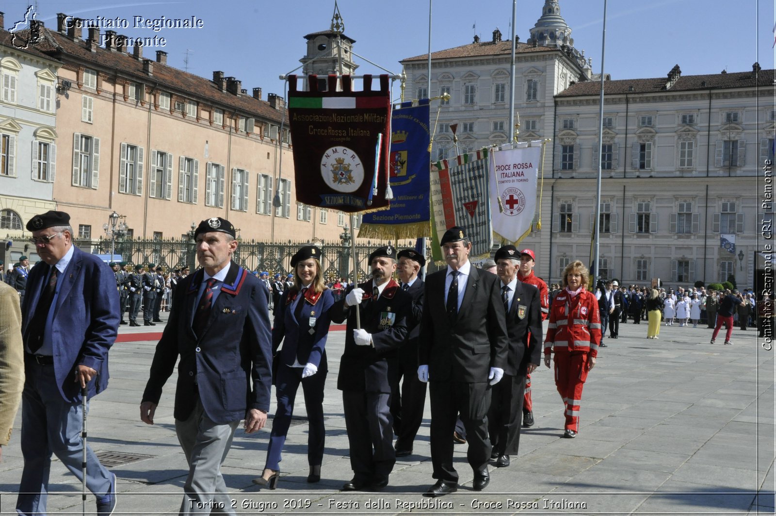 Torino 2 Giugno 2019 - Festa della Repubblica - Croce Rossa Italiana - Comitato Regionale del Piemonte