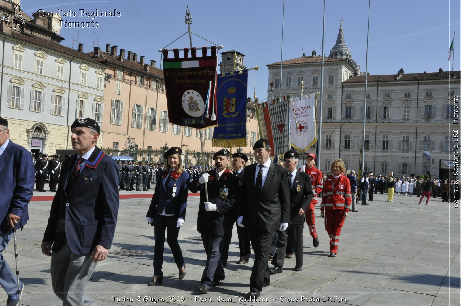 Torino 2 Giugno 2019 - Festa della Repubblica - Croce Rossa Italiana - Comitato Regionale del Piemonte