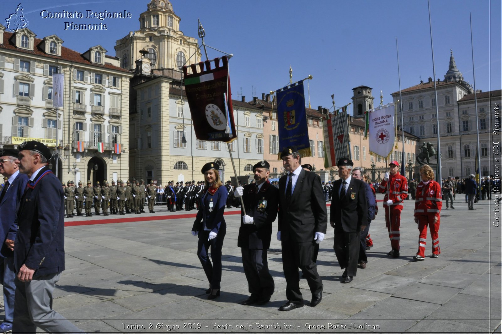 Torino 2 Giugno 2019 - Festa della Repubblica - Croce Rossa Italiana - Comitato Regionale del Piemonte