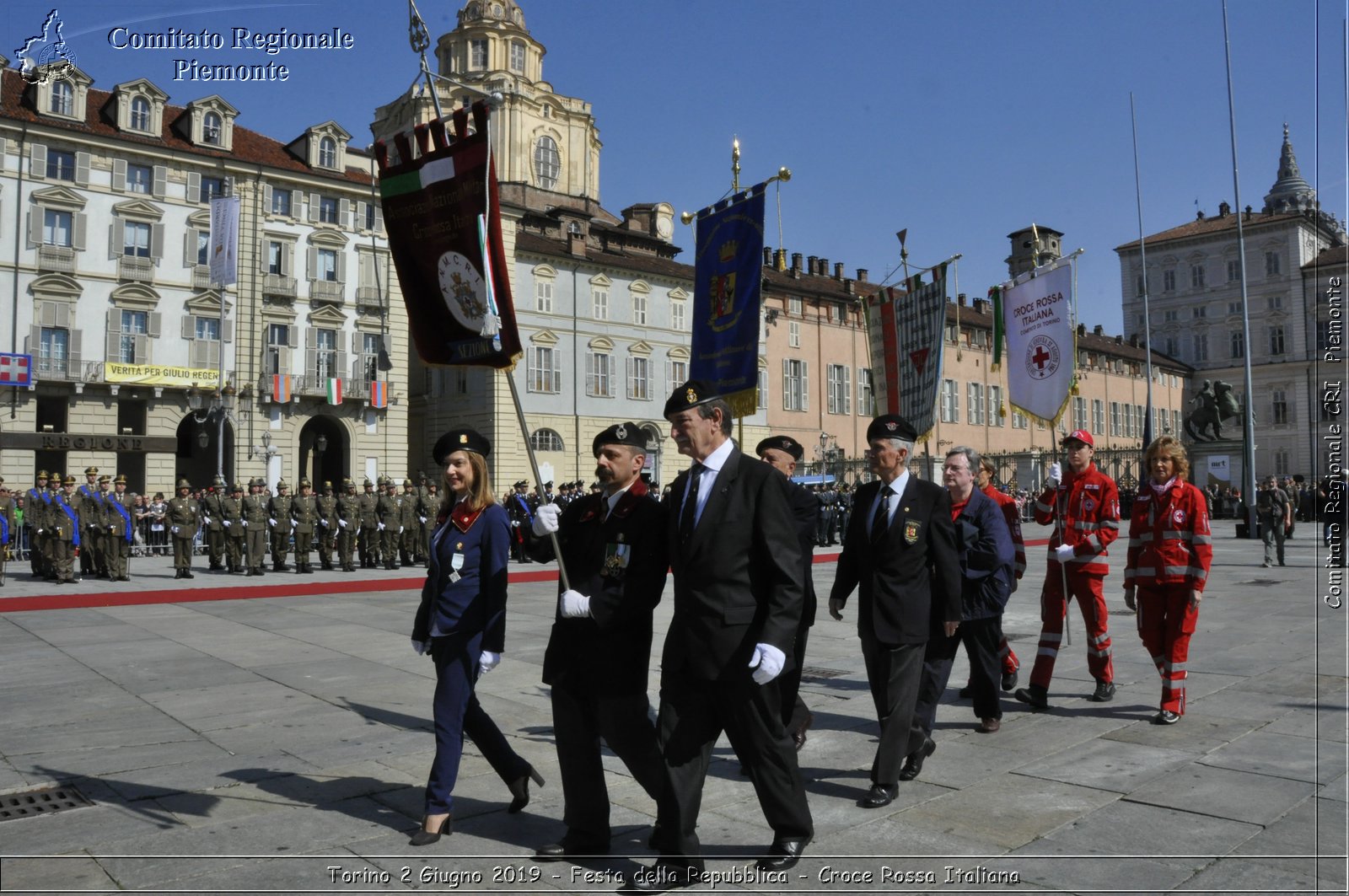 Torino 2 Giugno 2019 - Festa della Repubblica - Croce Rossa Italiana - Comitato Regionale del Piemonte