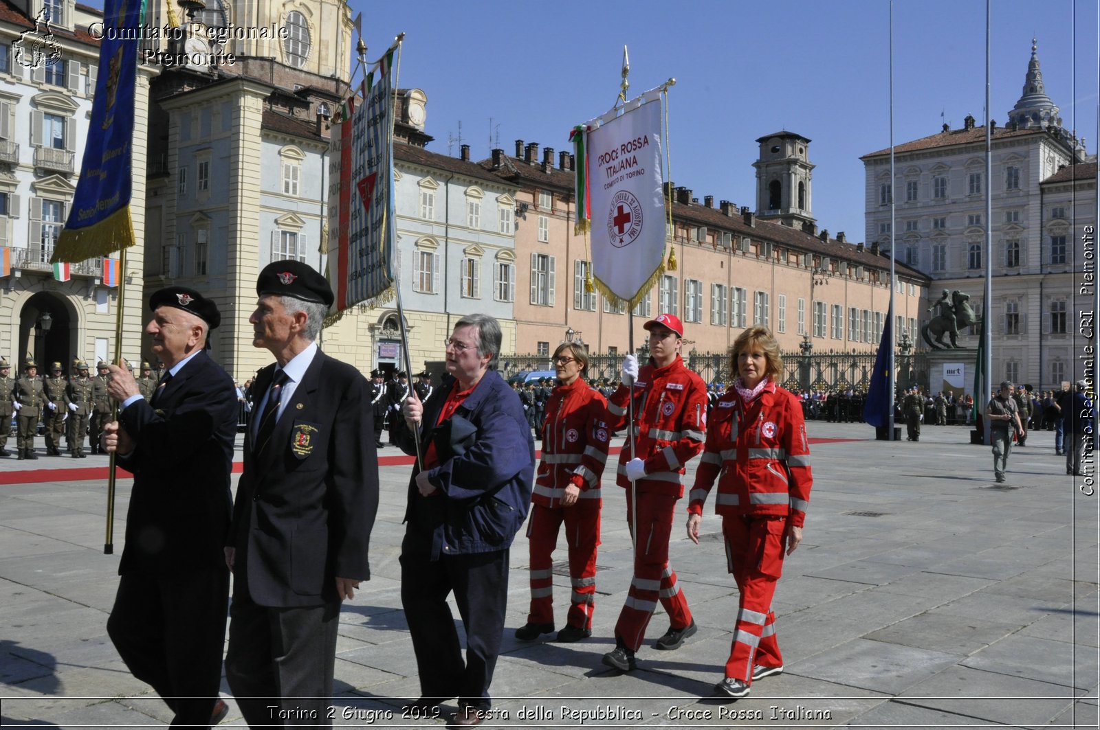 Torino 2 Giugno 2019 - Festa della Repubblica - Croce Rossa Italiana - Comitato Regionale del Piemonte