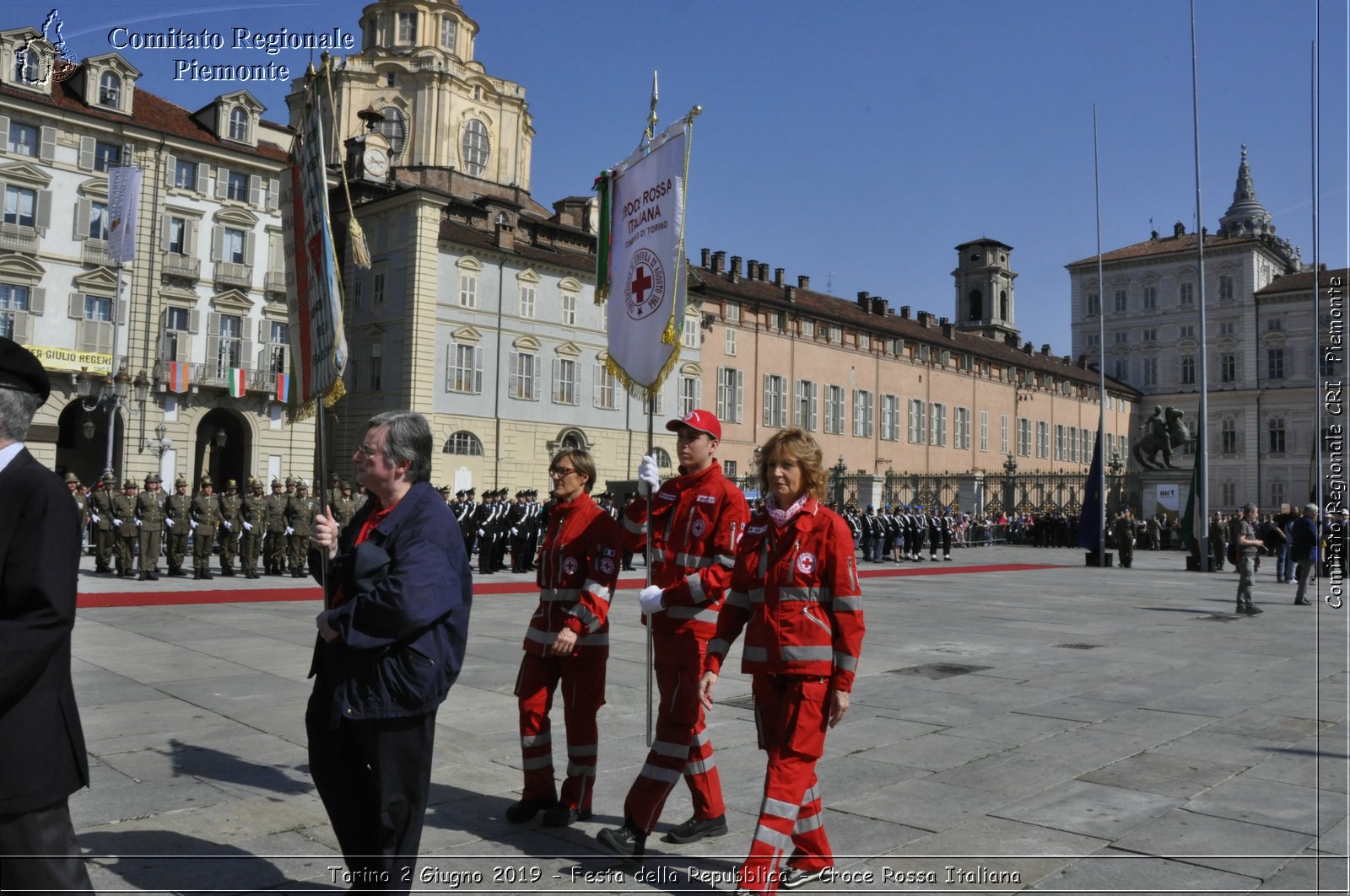 Torino 2 Giugno 2019 - Festa della Repubblica - Croce Rossa Italiana - Comitato Regionale del Piemonte