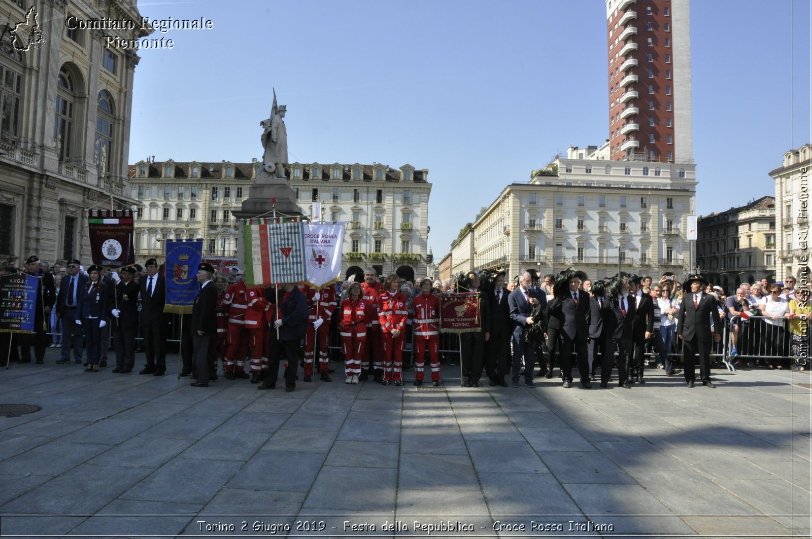 Torino 2 Giugno 2019 - Festa della Repubblica - Croce Rossa Italiana - Comitato Regionale del Piemonte