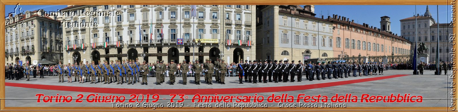 Torino 2 Giugno 2019 - Festa della Repubblica - Croce Rossa Italiana - Comitato Regionale del Piemonte