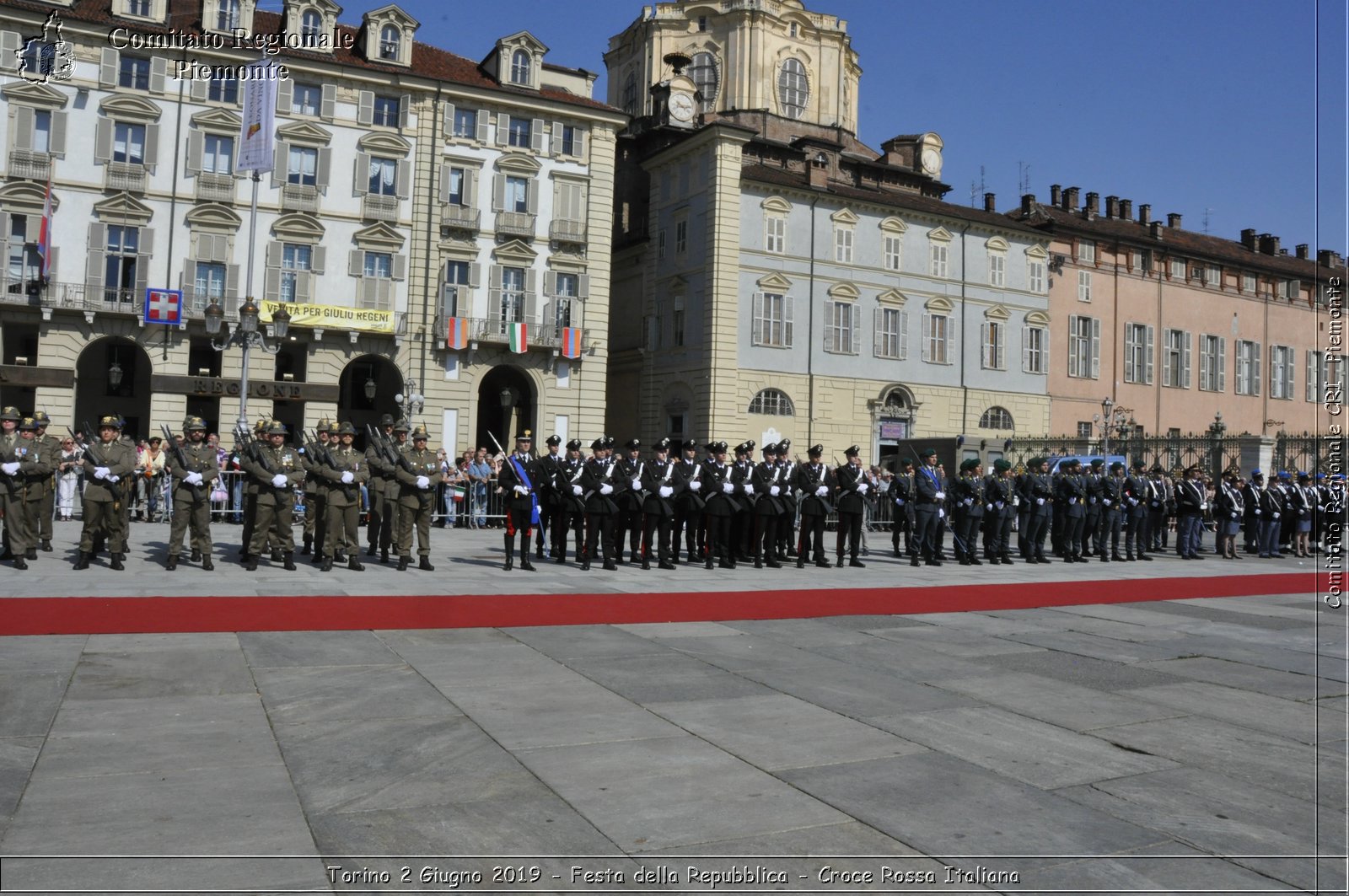 Torino 2 Giugno 2019 - Festa della Repubblica - Croce Rossa Italiana - Comitato Regionale del Piemonte