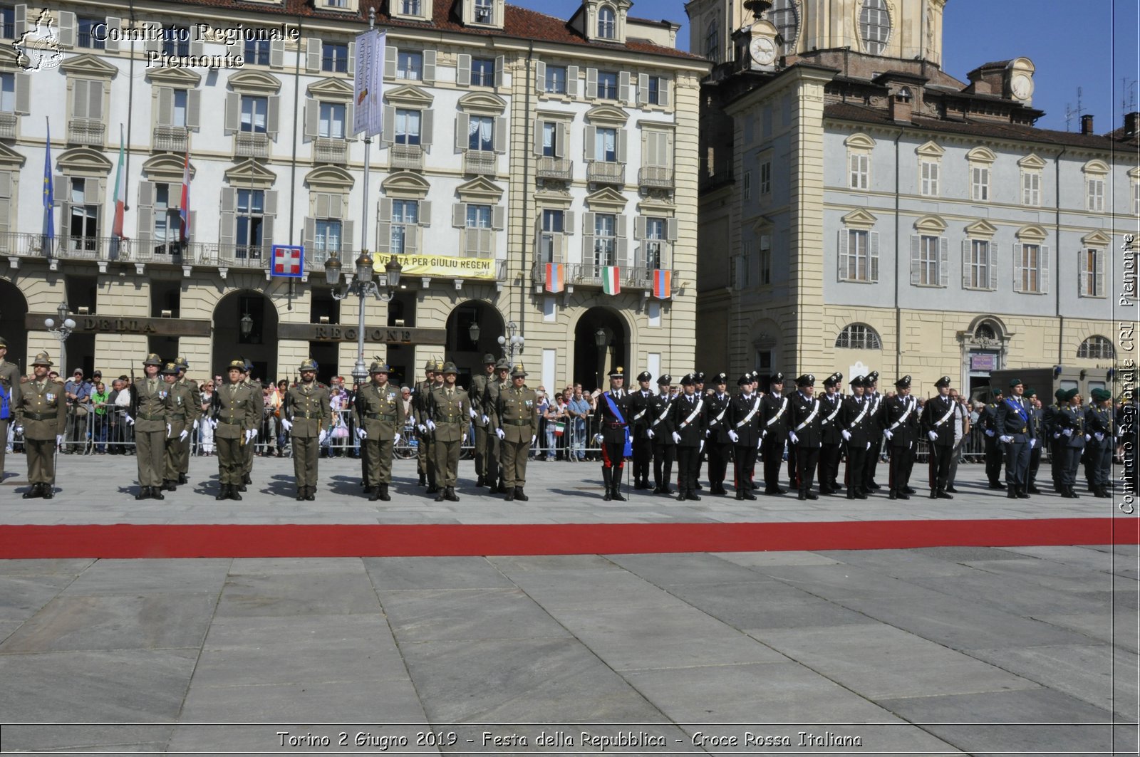 Torino 2 Giugno 2019 - Festa della Repubblica - Croce Rossa Italiana - Comitato Regionale del Piemonte