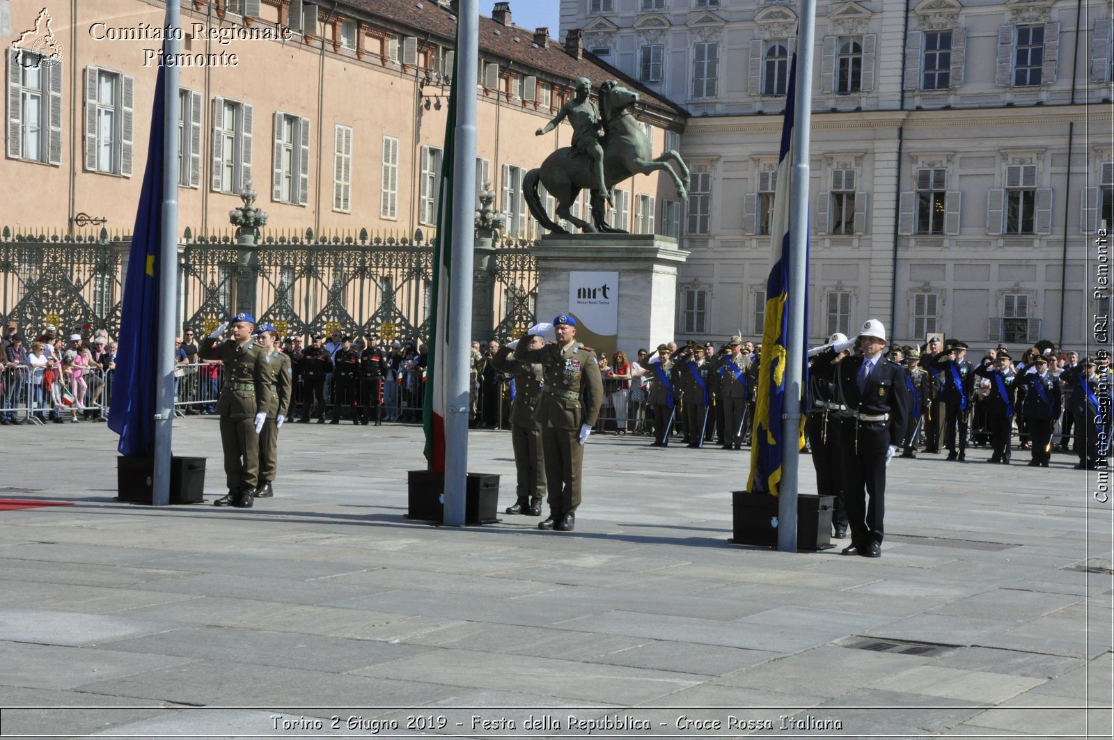 Torino 2 Giugno 2019 - Festa della Repubblica - Croce Rossa Italiana - Comitato Regionale del Piemonte