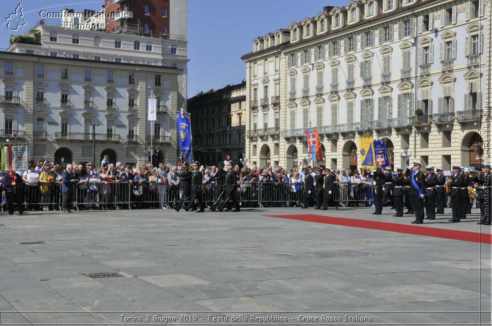 Torino 2 Giugno 2019 - Festa della Repubblica - Croce Rossa Italiana - Comitato Regionale del Piemonte