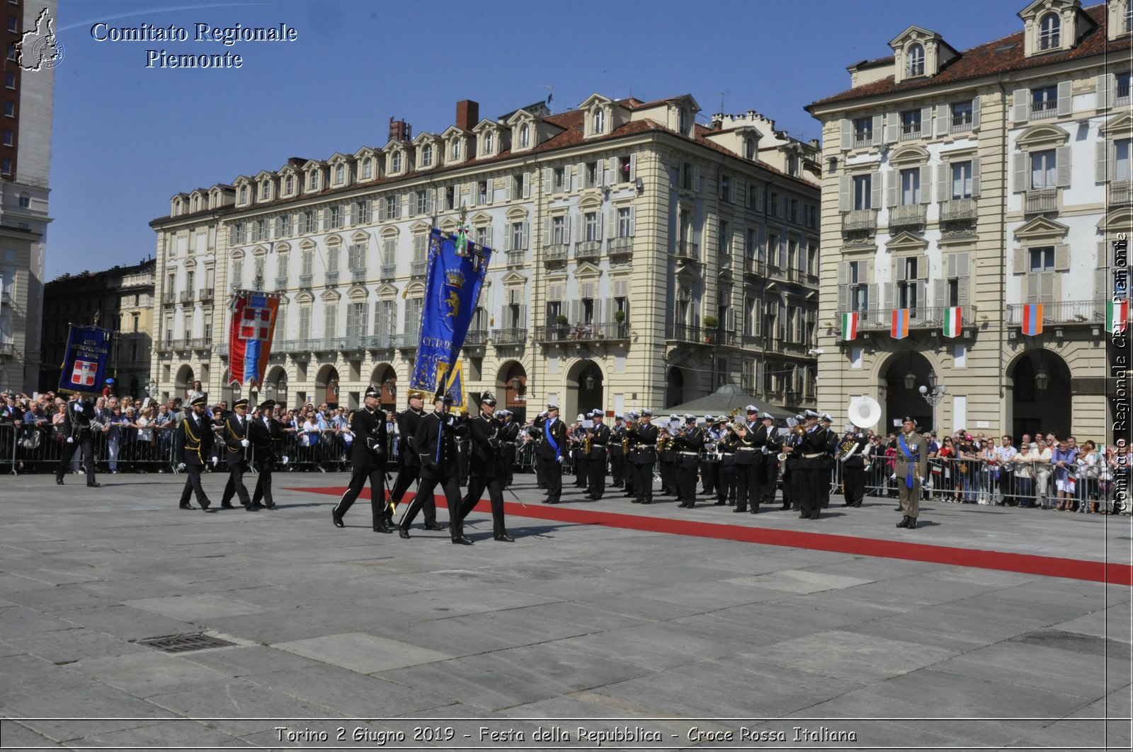 Torino 2 Giugno 2019 - Festa della Repubblica - Croce Rossa Italiana - Comitato Regionale del Piemonte