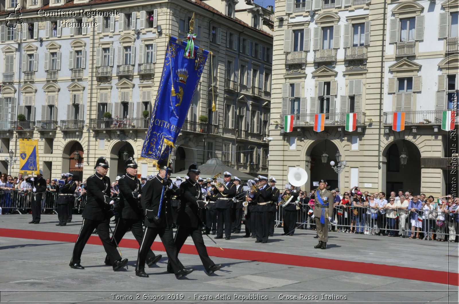 Torino 2 Giugno 2019 - Festa della Repubblica - Croce Rossa Italiana - Comitato Regionale del Piemonte