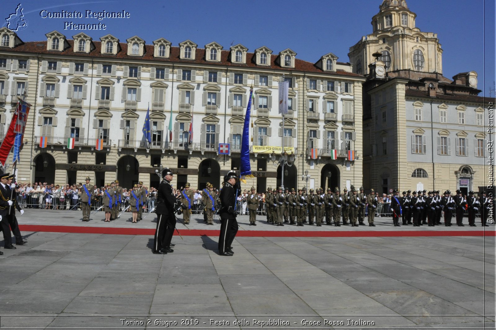 Torino 2 Giugno 2019 - Festa della Repubblica - Croce Rossa Italiana - Comitato Regionale del Piemonte