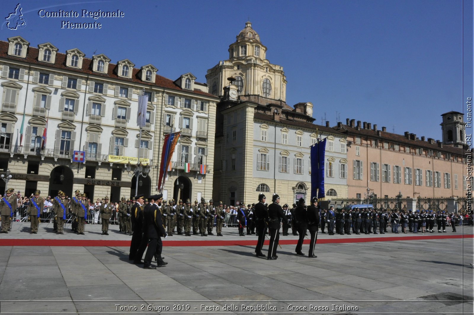 Torino 2 Giugno 2019 - Festa della Repubblica - Croce Rossa Italiana - Comitato Regionale del Piemonte