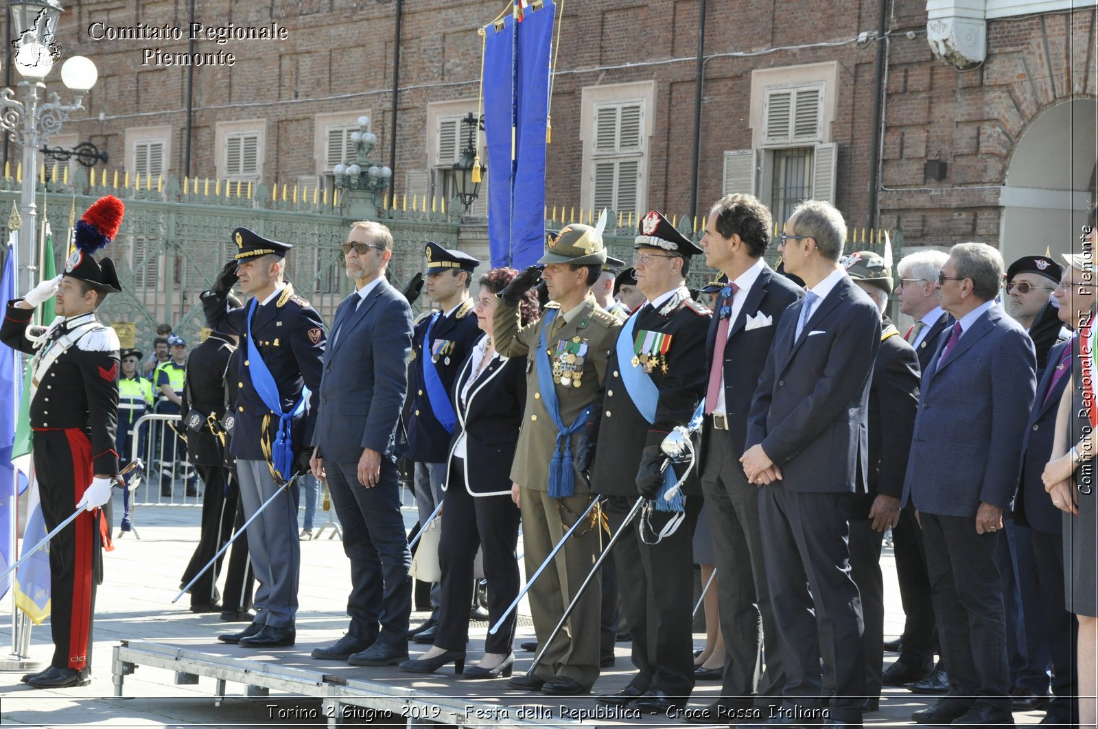 Torino 2 Giugno 2019 - Festa della Repubblica - Croce Rossa Italiana - Comitato Regionale del Piemonte