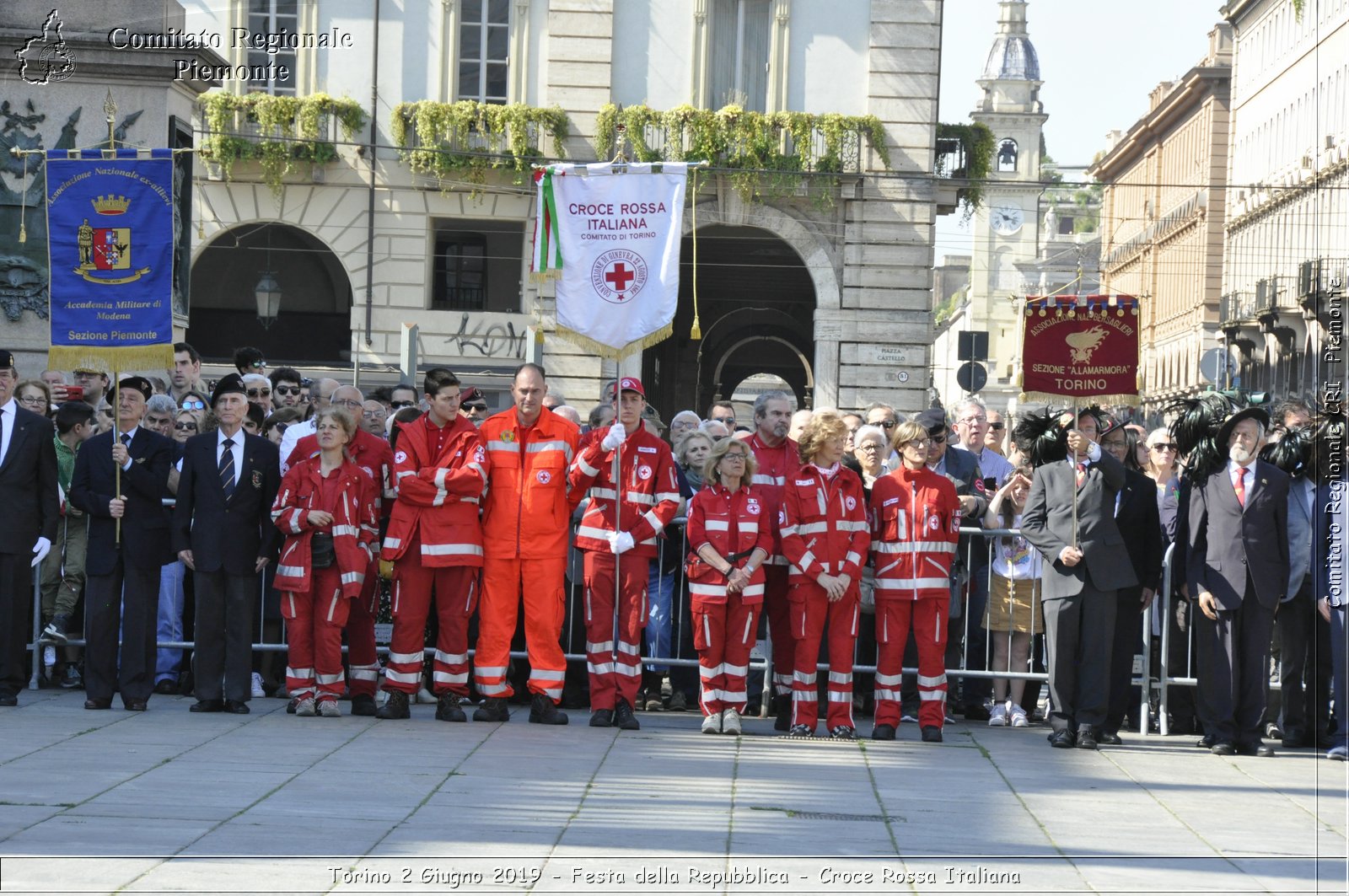 Torino 2 Giugno 2019 - Festa della Repubblica - Croce Rossa Italiana - Comitato Regionale del Piemonte