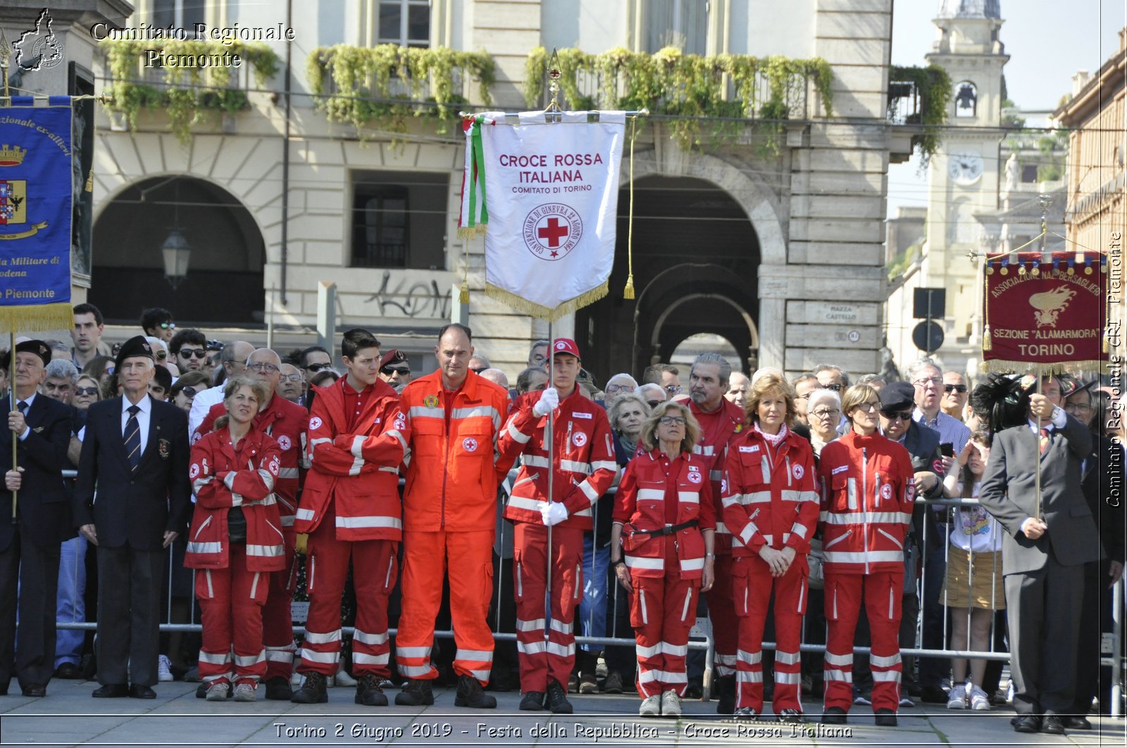 Torino 2 Giugno 2019 - Festa della Repubblica - Croce Rossa Italiana - Comitato Regionale del Piemonte