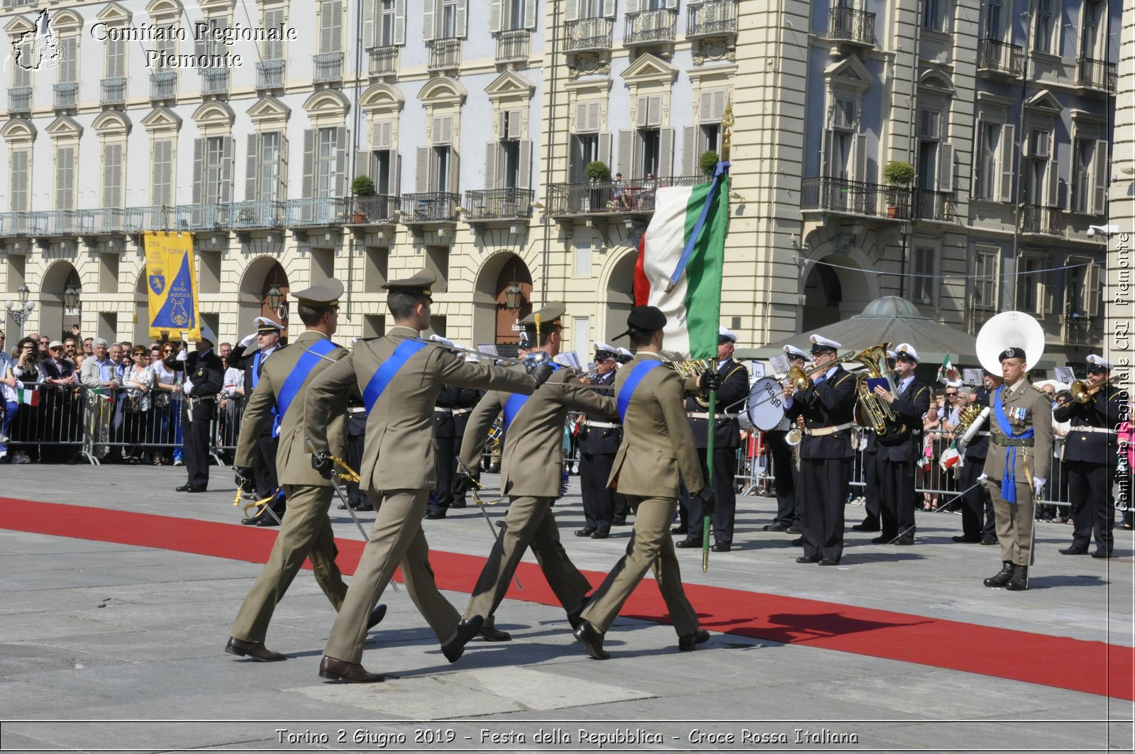 Torino 2 Giugno 2019 - Festa della Repubblica - Croce Rossa Italiana - Comitato Regionale del Piemonte