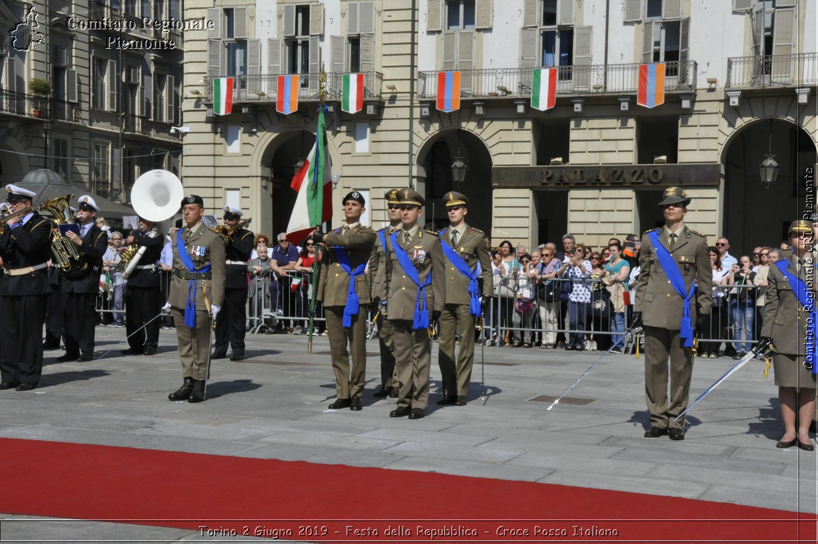 Torino 2 Giugno 2019 - Festa della Repubblica - Croce Rossa Italiana - Comitato Regionale del Piemonte