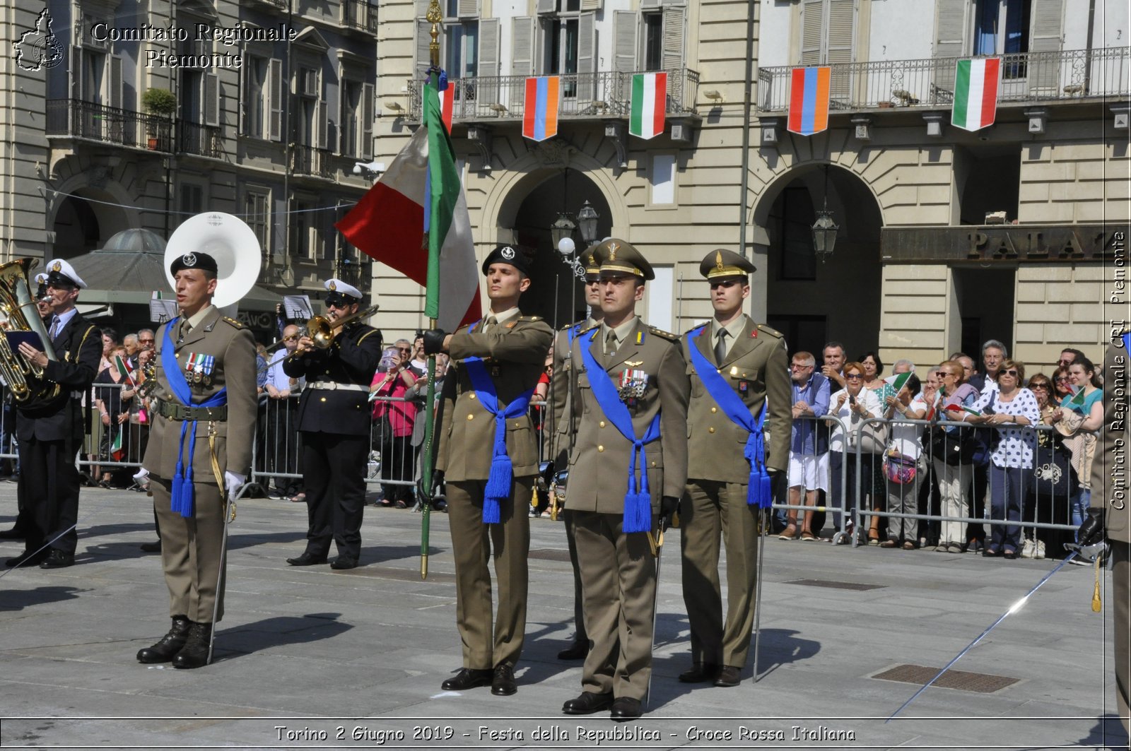 Torino 2 Giugno 2019 - Festa della Repubblica - Croce Rossa Italiana - Comitato Regionale del Piemonte