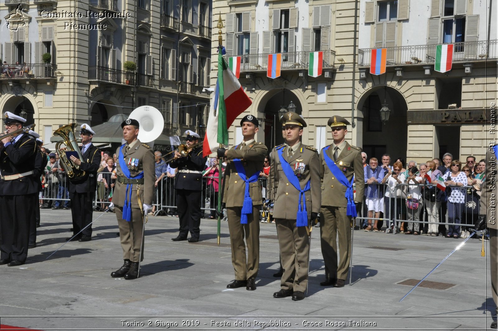 Torino 2 Giugno 2019 - Festa della Repubblica - Croce Rossa Italiana - Comitato Regionale del Piemonte