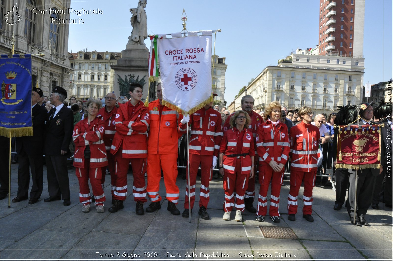 Torino 2 Giugno 2019 - Festa della Repubblica - Croce Rossa Italiana - Comitato Regionale del Piemonte