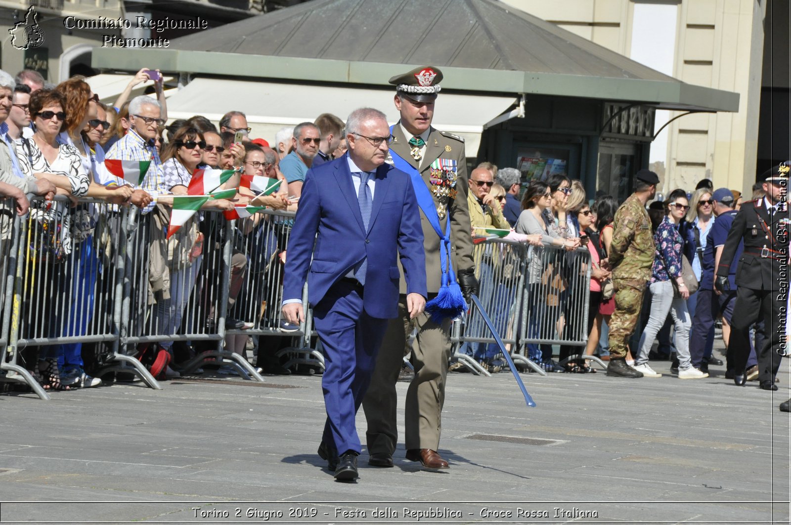 Torino 2 Giugno 2019 - Festa della Repubblica - Croce Rossa Italiana - Comitato Regionale del Piemonte