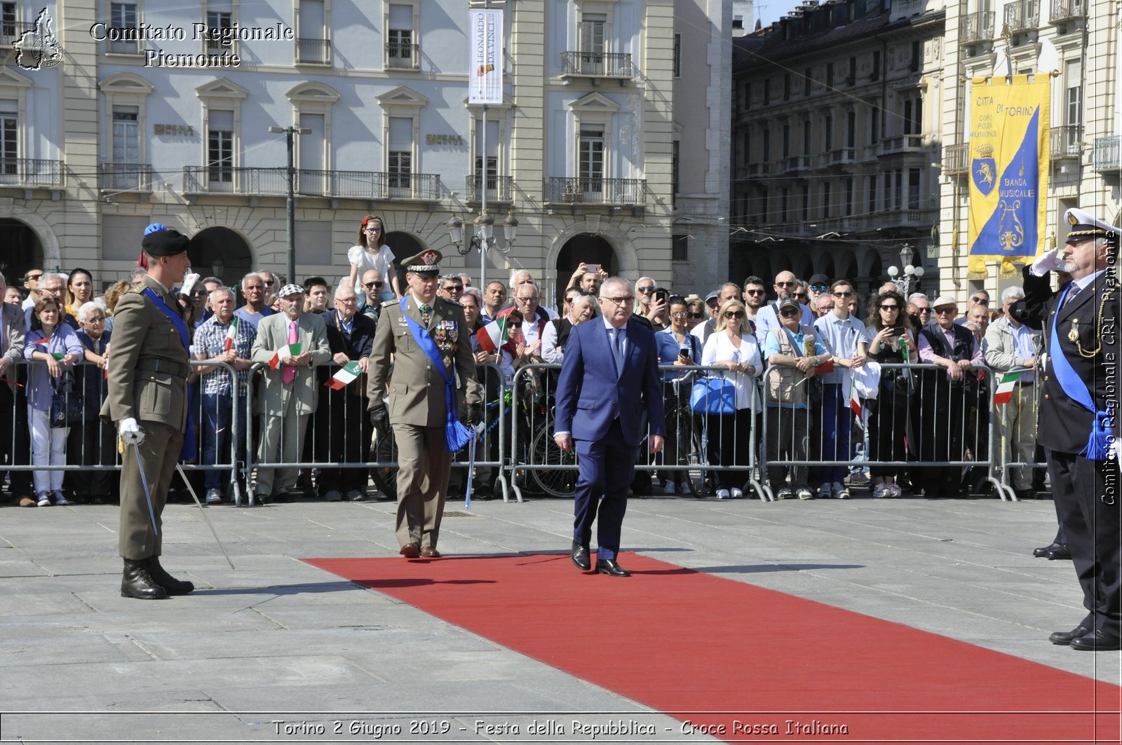 Torino 2 Giugno 2019 - Festa della Repubblica - Croce Rossa Italiana - Comitato Regionale del Piemonte