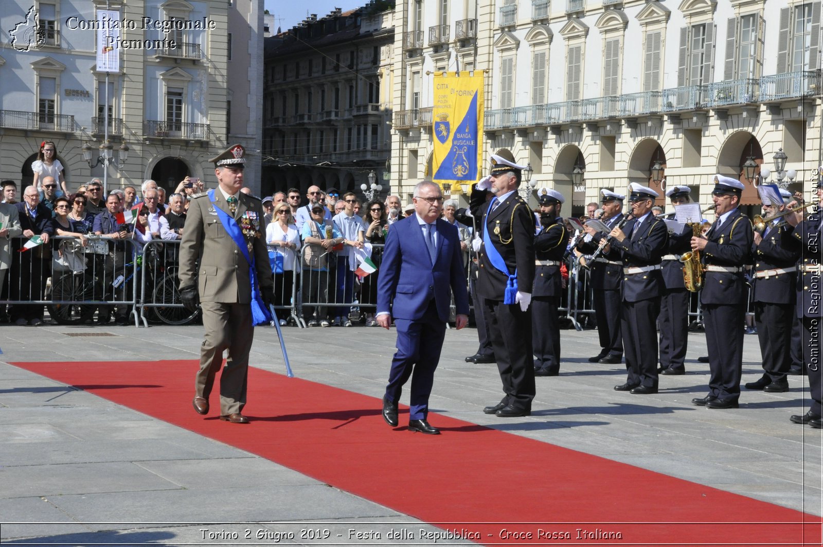 Torino 2 Giugno 2019 - Festa della Repubblica - Croce Rossa Italiana - Comitato Regionale del Piemonte