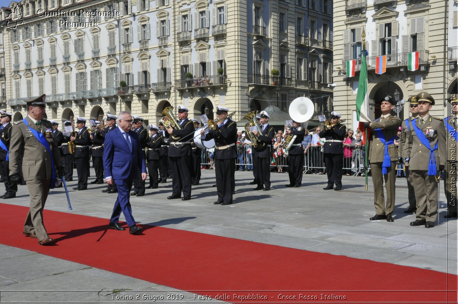 Torino 2 Giugno 2019 - Festa della Repubblica - Croce Rossa Italiana - Comitato Regionale del Piemonte