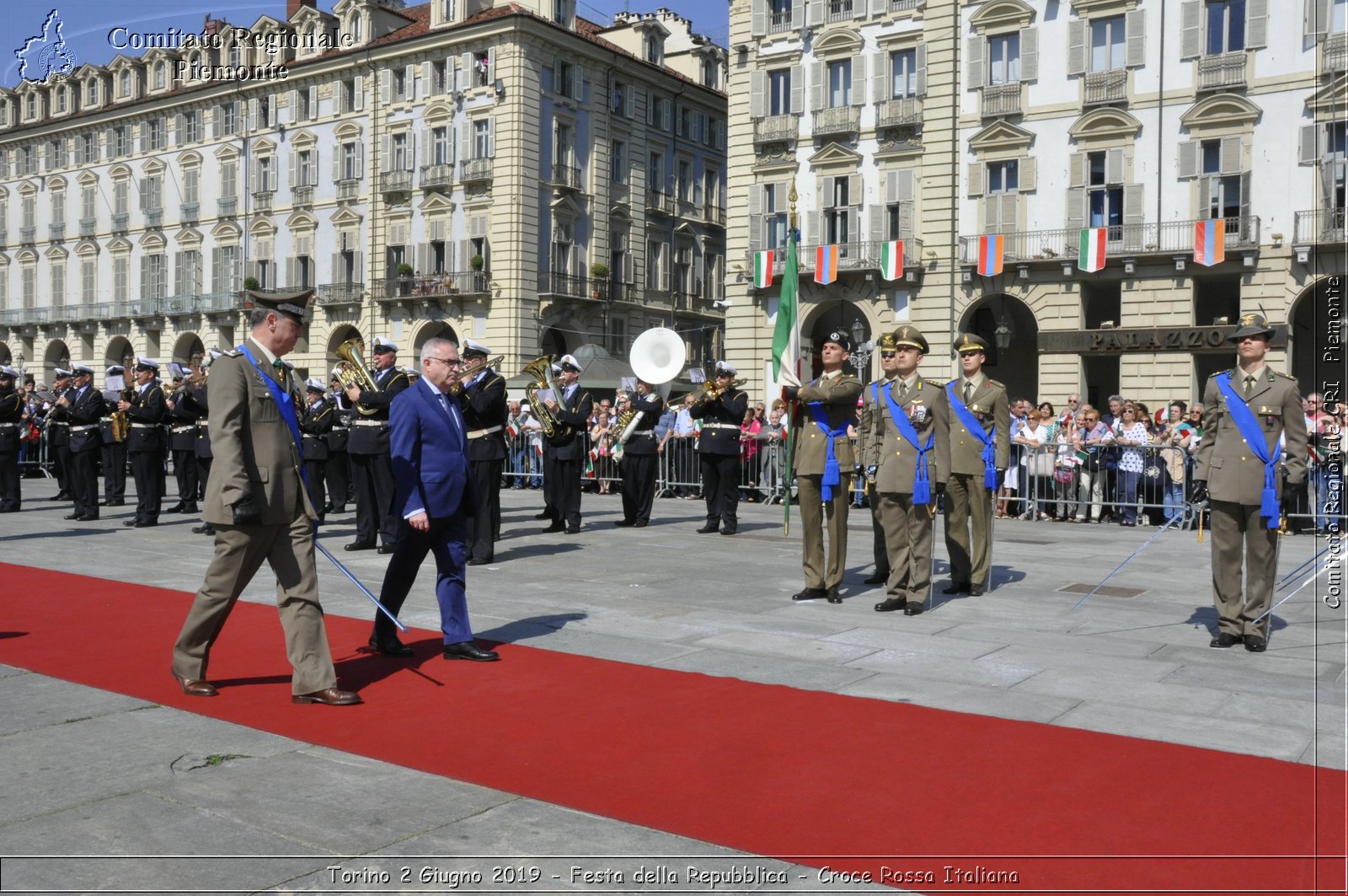 Torino 2 Giugno 2019 - Festa della Repubblica - Croce Rossa Italiana - Comitato Regionale del Piemonte