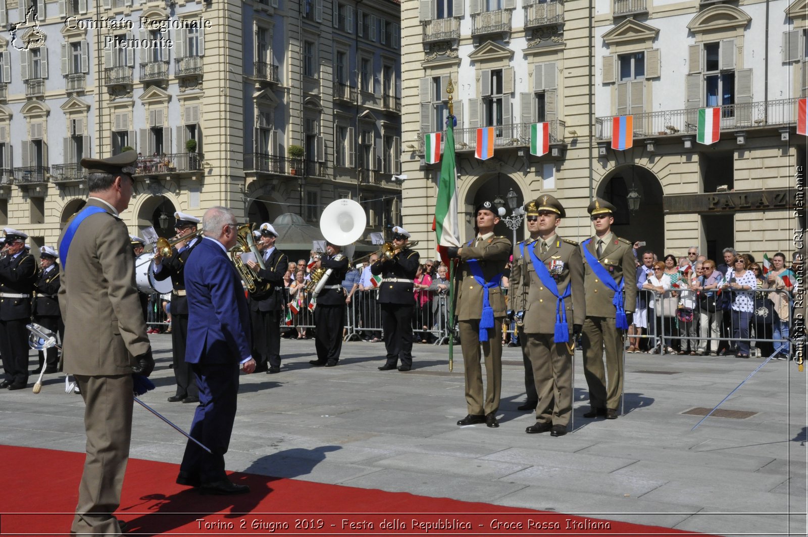 Torino 2 Giugno 2019 - Festa della Repubblica - Croce Rossa Italiana - Comitato Regionale del Piemonte