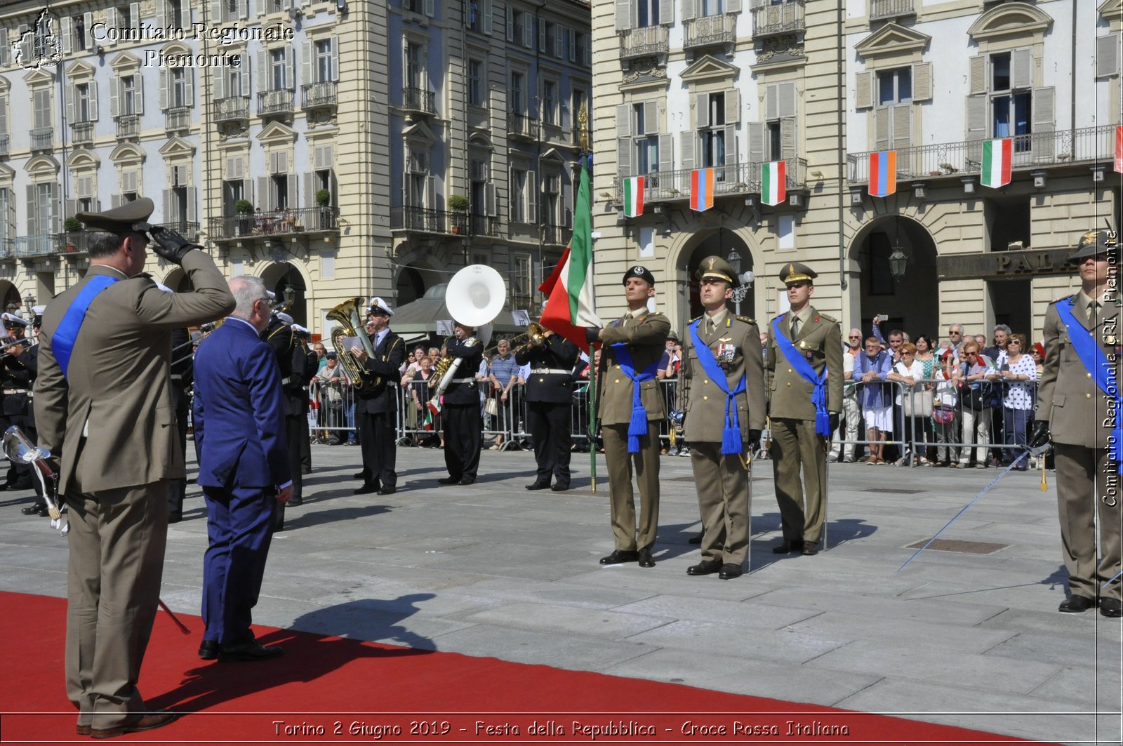 Torino 2 Giugno 2019 - Festa della Repubblica - Croce Rossa Italiana - Comitato Regionale del Piemonte