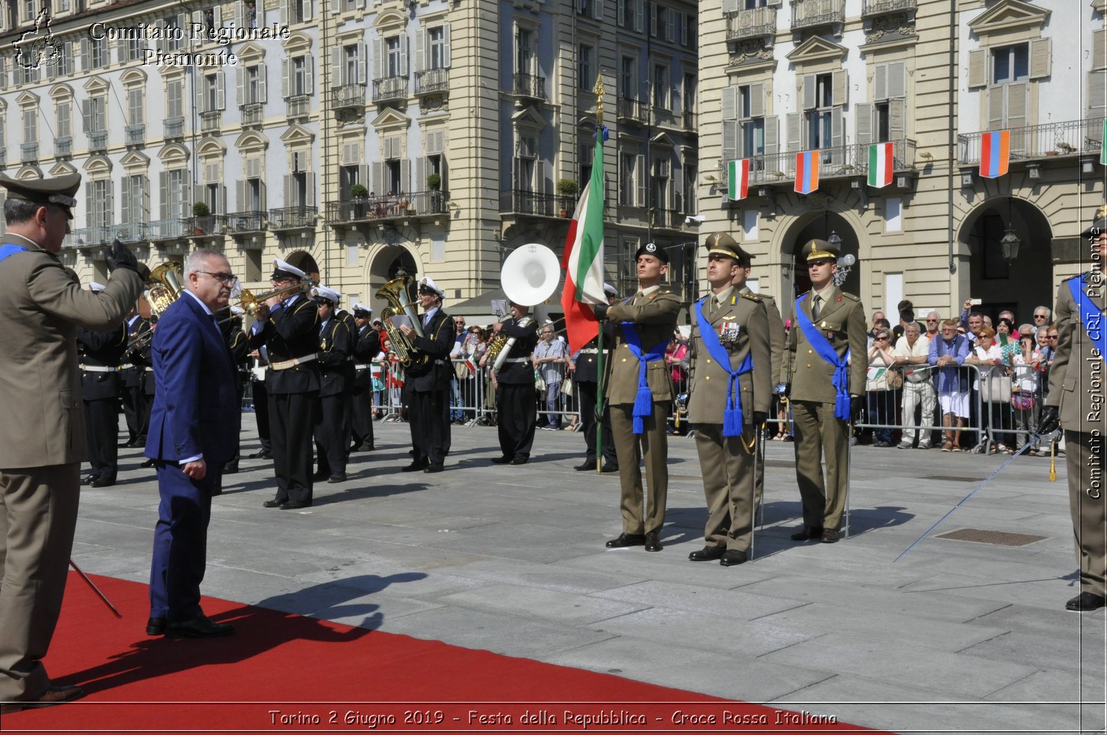 Torino 2 Giugno 2019 - Festa della Repubblica - Croce Rossa Italiana - Comitato Regionale del Piemonte