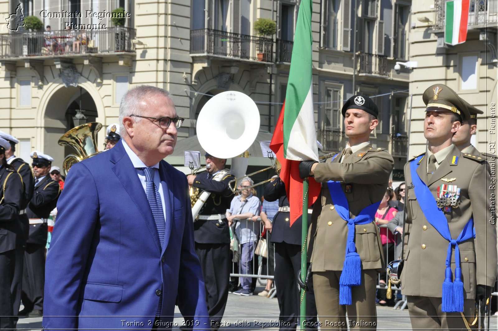 Torino 2 Giugno 2019 - Festa della Repubblica - Croce Rossa Italiana - Comitato Regionale del Piemonte