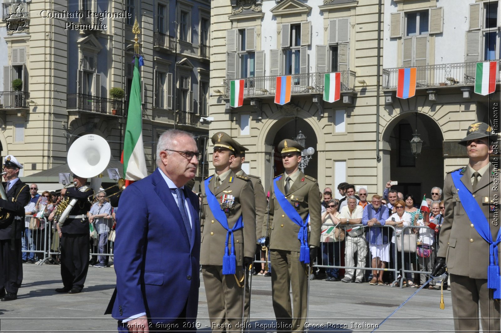 Torino 2 Giugno 2019 - Festa della Repubblica - Croce Rossa Italiana - Comitato Regionale del Piemonte