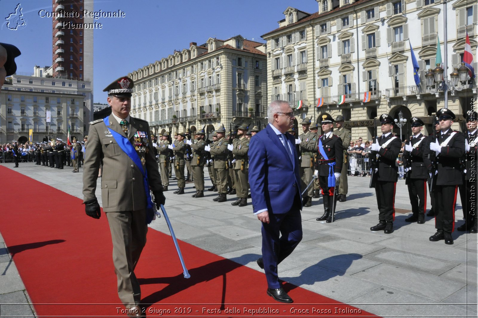 Torino 2 Giugno 2019 - Festa della Repubblica - Croce Rossa Italiana - Comitato Regionale del Piemonte